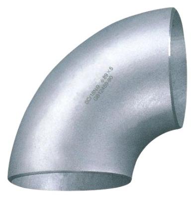 China Pipe Connecting Seamless Butt Weld SUS304 316 Stainless Steel Fittings BW LR 90 Degree SS Elbow for sale