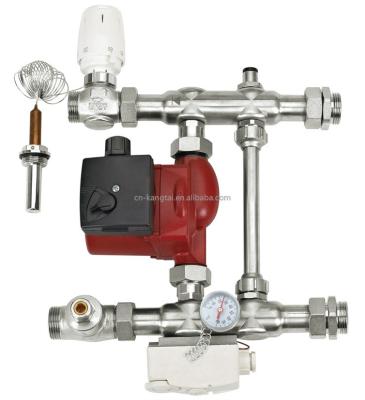 China Systems Floor Heating Mixing Unit Thermostatic Control Valve Mixing Valve Traditional G1 Floor Heating » for sale