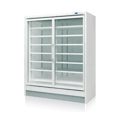 China Mini Commercial Single-Temperature Upright Ice Cream Display Freezer Glass Door for sale