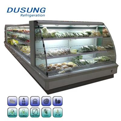 China Single-temperature Supermarket Fridge Cabinets Display Fridge for sale