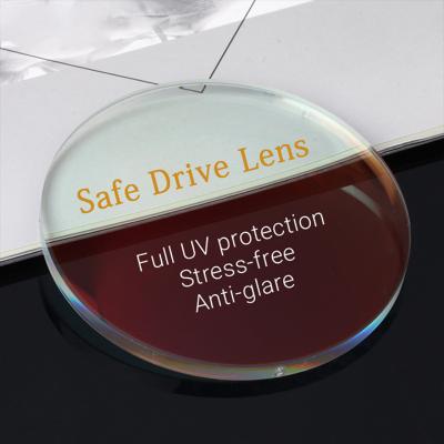 China Driving lens Premium 1.56 SHMC Anti Glare Optical Lenses Blue Cut Lens for sale