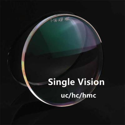 China mineral white glass lenses 1.49 1.56 1.61 1.67 1.74 high index optical lens for sale