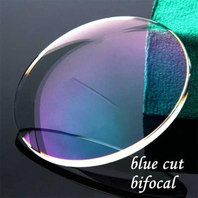 China Cheapest China Factory Optical 1.56 Uv420 Blue Cut Optical Eye Lenses for sale