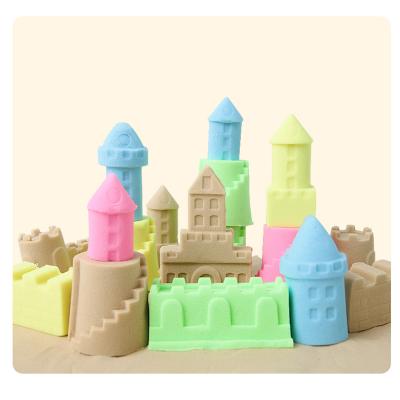 China Practical ability to organize space sand 1KG with mold soft magic cotton sand decompression toy accept customization for sale