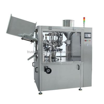 China TS-TF12 Automatic Food Pharmaceutical Cosmetics Plastic Roll-on Tube Full Filling And Sealing Machine for sale