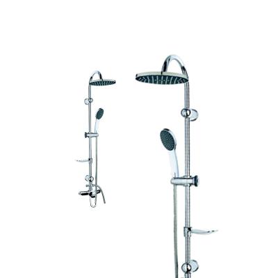 China With European Sliding Bar WC Bathroom Shower Set With Hand Held Mixer Shower for sale