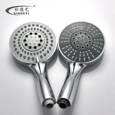 China Without Diverter 5 Function Spray Modes ABS Material Large Handheld Shower Head for sale