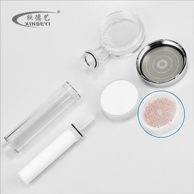 China Without Needles 50% Discount SPA High Quality Filter Hand Held Shower Head With Round Handle Showerhead for sale