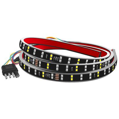 China Warning Light 60 Inches 150 CM Truck Tailgate Turn Signal LED Light Flexible Waterproof Reversing LED Strip DRL Brake Light for sale