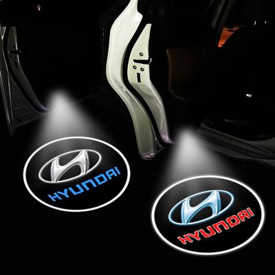 China Custom wireless 3D car door light car door car accessories logo welcome LED light for all car models for sale