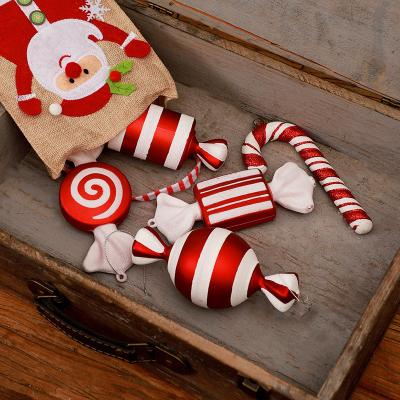 China Hot Sale Christmast Christmas Ornament Amazon Ornaments Christmas Tree Accessories Ornaments Candy Pendant Sets Christmas Gifts Dress Up Supplies for sale