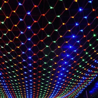 China Custom wedding LANDSCAPE factory stage background Christmas decoration tree night scene decoration net lamp led strip lights for sale