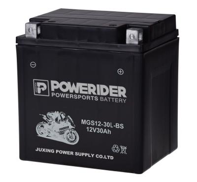 China Motorcycle Starter Battery 12V 30Ah YTX30L-BS Motorcycle Starter Maintenance Free Lead Acid Battery For Harley for sale