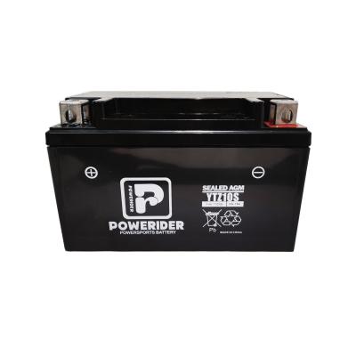 China Motorcycle Starter Power Battery 12V 7Ah YTZ10S Factory Sealed Motorcycle Starter Lead Acid Battery for sale