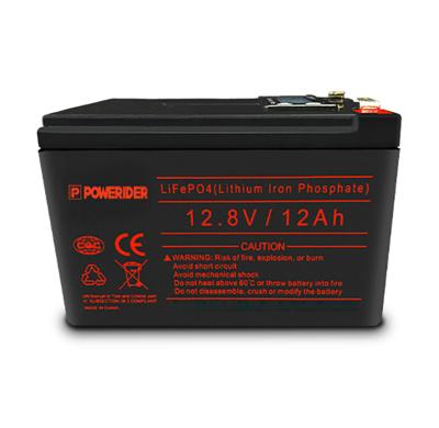 China Portable Toys Safety Lithium Iron Phosphate Lifepo4 Battery12V 12Ah Battery With BMS Software for sale