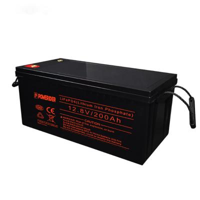 China Solar Battery Lifepo4 Battery12V 200Ah Lithium Iron Phosphate Battery Storage Toys With BMS For UPS for sale