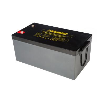 China Household Appliances 12V 220Ah 240Ah 260Ah VRLA Deep Cycle AGM Battery For Solar Wind Energy System for sale