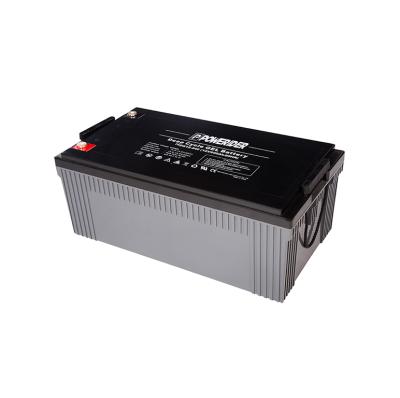 China High Quality UPS System Solar Powered Gel Battery 12V 240Ah Deep Cycle Gel Battery UPS Battery For Solar Power Storage for sale