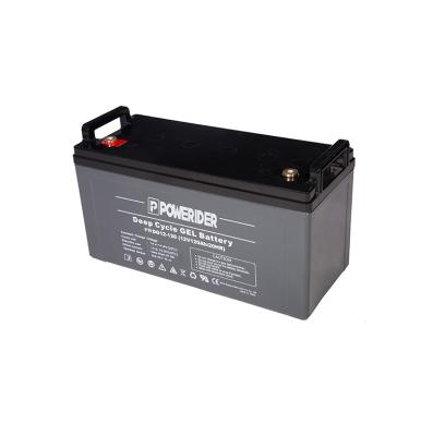 China Machine- Deep Cycle Gel Battery 12V 120Ah Lead Acid Battery For Uninterruptible Power Supply for sale