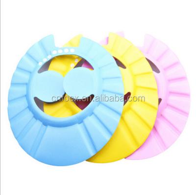 China Viable soft baby shampoo shower hat/baby shower hat/waterproof baby shower hat for sale