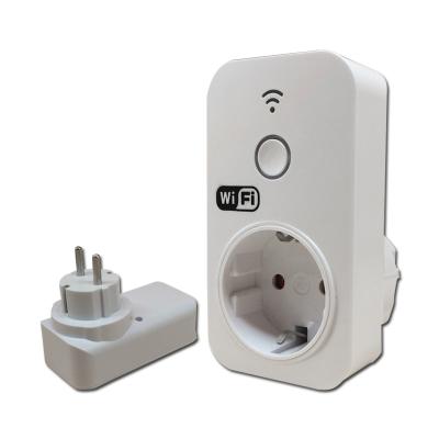 China Household Wifi Smart Socket Timer European Standard Electrical Outlet for sale