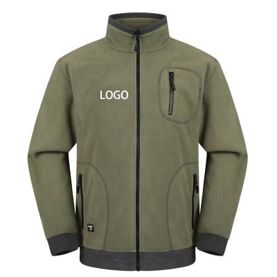 China High Quality Reversible Design Waterproof Printing Custom Fleece Jacket Unisex for sale