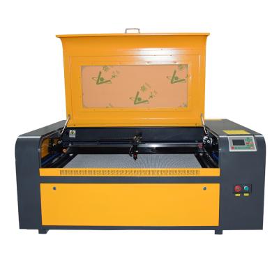 China Laser Engraving Ruida 6445G update 3 diy auto XY diy focuse CW5200 CNC RECI 100w 1080 guide linear CO2 laser engraving cutter cutting machine for sale