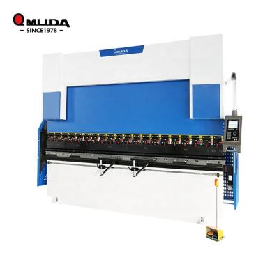 China Hotels AMUDA 130T-4000 CNC hydraulic press brake bending machine with Delem DA53T 4+1axis for bending plate for sale