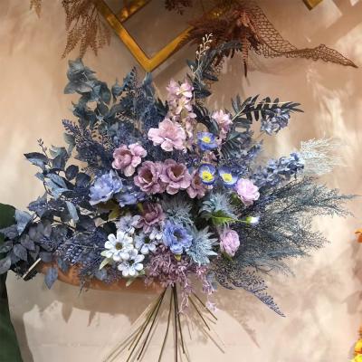 China Wholesale Indoor Outdoor Decoration Artificial Flowers Wedding Decorative Flowers for sale