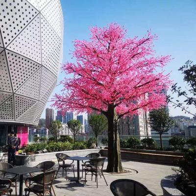 China Factory Hot Sale Plastic Tree Artificial Cherry Blossom Tree Wedding Decor Tree Price for sale