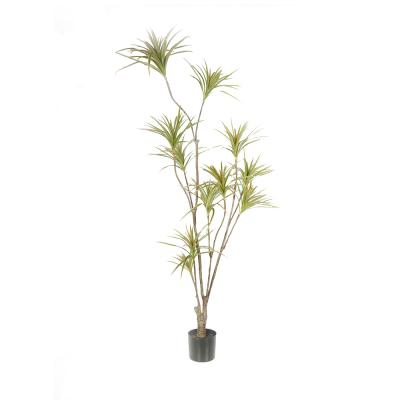 China Handmade garden decor simulation potted small tree bonsai indoor home decorative artificial tree for sale