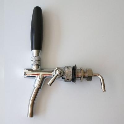 China Hot Sale Brass Beer Tap Faucet with Compensator, Flow trol for Homebrewing KD-2260-01 for sale