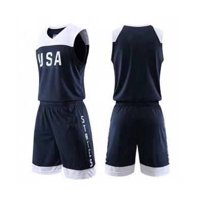 China Breathable Mens College Basketball Jerseys Uniforms With Custom Name for sale