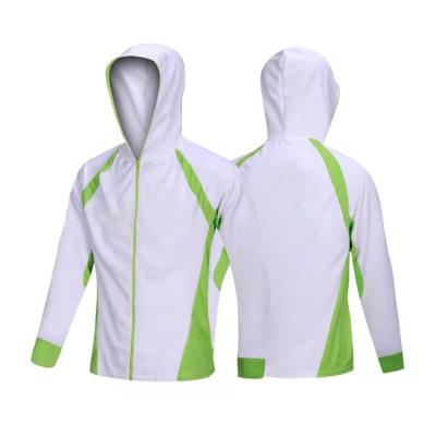 China Antibacterial Quick Dry Fishing Tank Tops Men Sleeve Long Sleeve Breathable Sun Protection Shirts Hoodie Fishing Jacket for sale