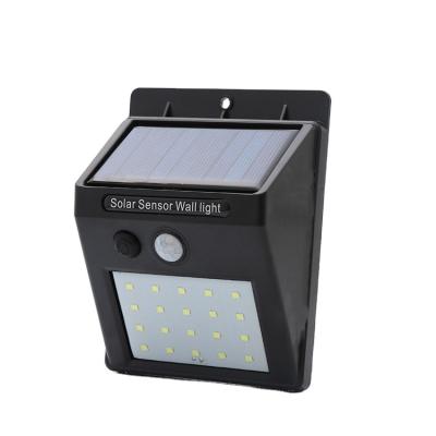 China Eco-Friendly 20LED PIR Motion Sensor Light Garden Solar Powered Outdoor Safety Lights for sale