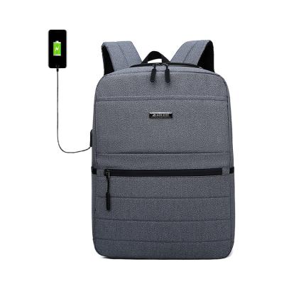 China Factory wholesale waterproof stylish nylon travel computer backpack business laptop outdoor casual backpack with USB charger for sale