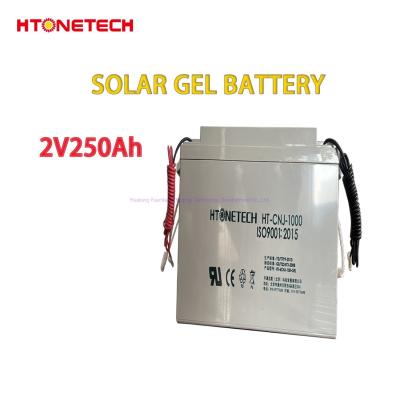 China Almacenamiento de energía Batería solar tipo gel de alta capacidad 2V 250ah en venta