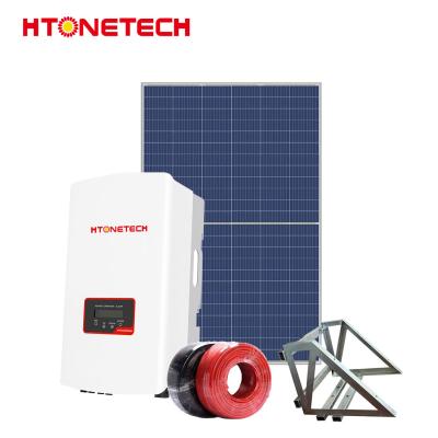 Κίνα Συστήματα Ηλιακής Ενέργειας 3Kw On Grid Συστήματα Υβριδικών Δικτύων 24V προς πώληση