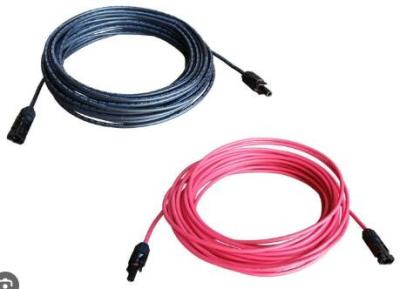 Chine Cable de panneau solaire isolant PVC ignifuge câbles d'extension PV 6500V à vendre