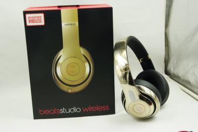 China 2016 New Beats Studio Wireless Gold Plated Limited Edition Bluetooth Headphone for sale