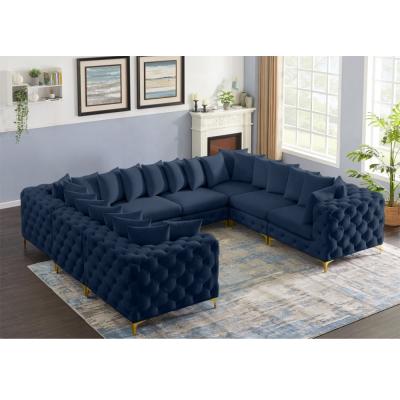 China Cara Möbel Fabrik neues Design Sofa Set kann jede Kombination von Wohnzimmersofa angepasst werden zu verkaufen