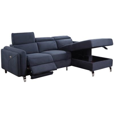 China Sofa Anti Abrasion With Storage convertible en forma de L no tóxico plegable en venta