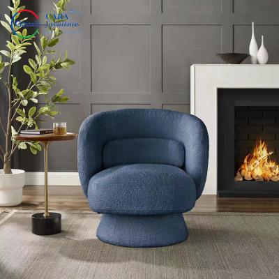 China Factory Supply Warm Comfortable Fabric Skin Friendly Single Chair Armchairs For The Living Room Luxury for sale