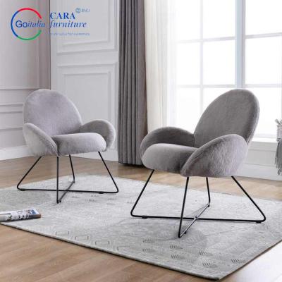 China Hotel Ocio Relajación silla de acento de tela silla de asiento gruesa silla de asiento de tela sillas individuales modernas para el salón en venta