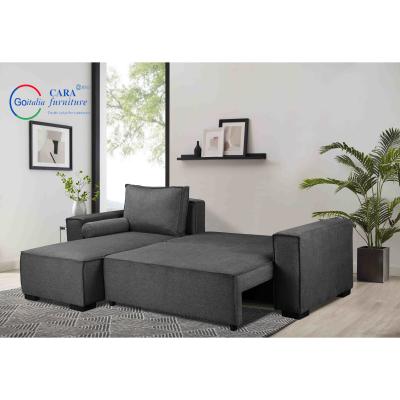 China Goitalia Furniture Customized Fabric Colors Simple Style Fabric Resistant Dirt Modern Sofa Bed Grey for sale