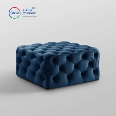 China BB2008 New Foot Rest Stool Bed End Furniture Velvet Nordic Velvet Bedroom Ottoman Bench Modern Luxury for sale