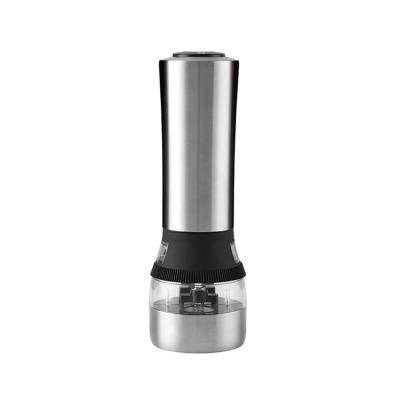 China Stainless steel viable factory prices of the best electric 2 in 1 salt and pepper grinder for sale