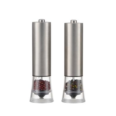 China New viable arrive stainless steel industrial electric salt and pepper grinder for sale