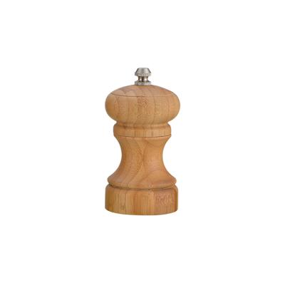 China Sustainable Hand Operate Type Of Bamboo Mill Salt And Pepper Grinders for sale