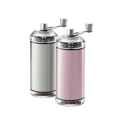 China New designed outdoor hot sale stainless steel manual coffee grinder for sale